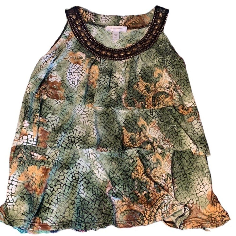 DRESSBARN women's size PS sleeveless blouse